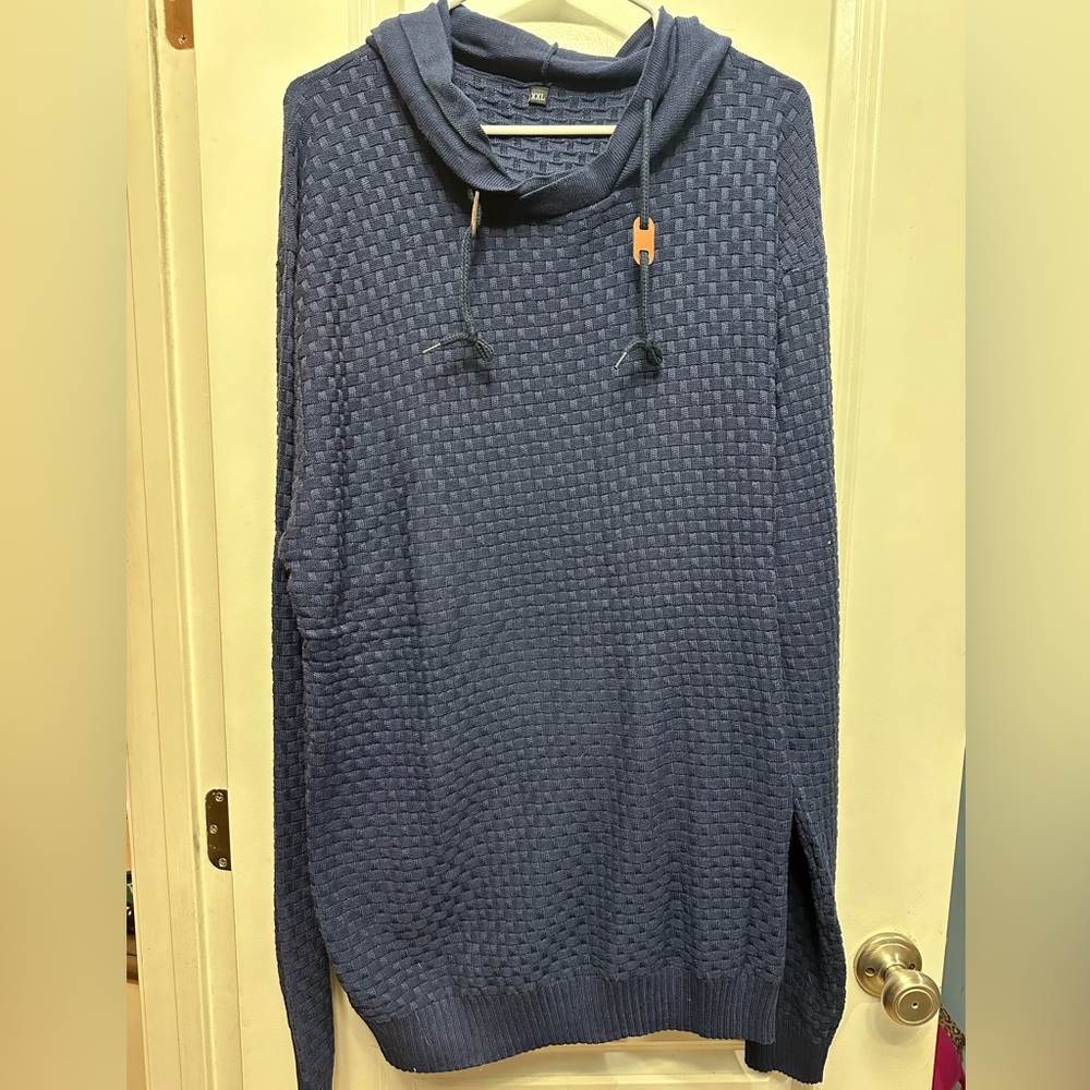 Source Unknown Navy Turtleneck Sweater